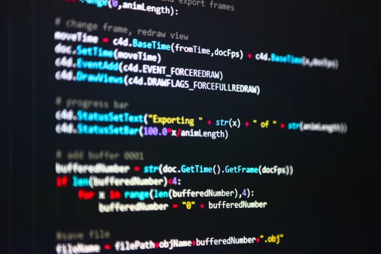 A screenshot of Python code